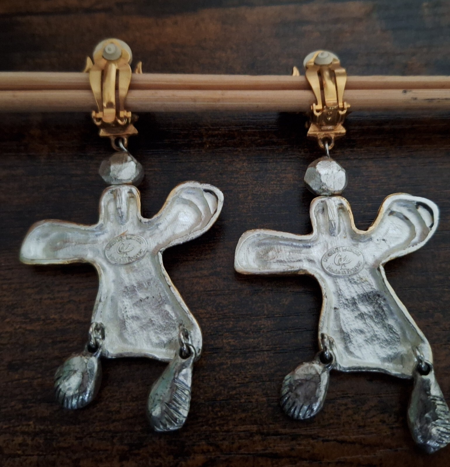 Superbes et Originales Boucles d'oreilles Christian Lacroix eBay