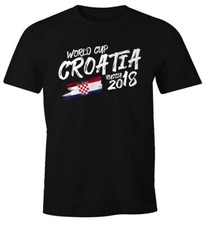 Herren Fan-Shirt Kroatien Croatia Hrvatska WM 2018 Fußball Weltmeisterschaft