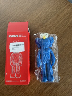 KAWS BFF 13'' VINYL FIGURE. BLUE VARIANT. MOMA EXCLUSIVE. MEDICOM TOY 2017