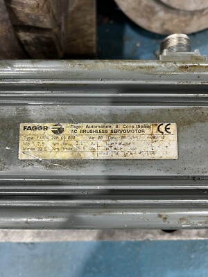 FAGOR AC Brushless Servomotor FXM34. 20A