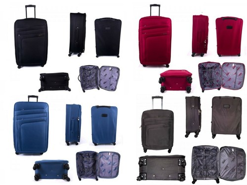 Bolsa PARA CABINA límite maleta 4 Ruedas Equipaje de Mano Maleta con Ruedas  Jet2 Easyjet | eBay