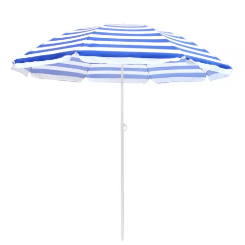 garden beach patio tilting umbrella parasol sunshade upf uv protection hook base image 3
