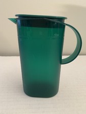 Tupperware Impressions Mini Small Rocking lid Pitcher 3535A. 500 ml Dark Green