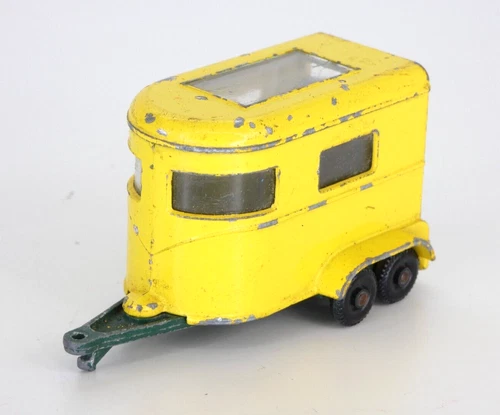 Matchbox Lesney Pony Trailer No43 Toy Vintage Collectable Model Green Base