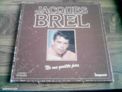 box 3 schallplatten lp 33 t tours jacques brel verlässt mich nicht