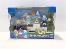RARE Smurfs Sports I Puffi Les Schtroumpfs Italy France Play Set Figurines