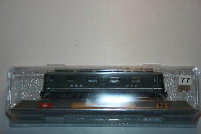 Del Prado N Lokomotiven der Welt 77 Elektrolok Reihe Re 6/6 SBB OVP geöffnet