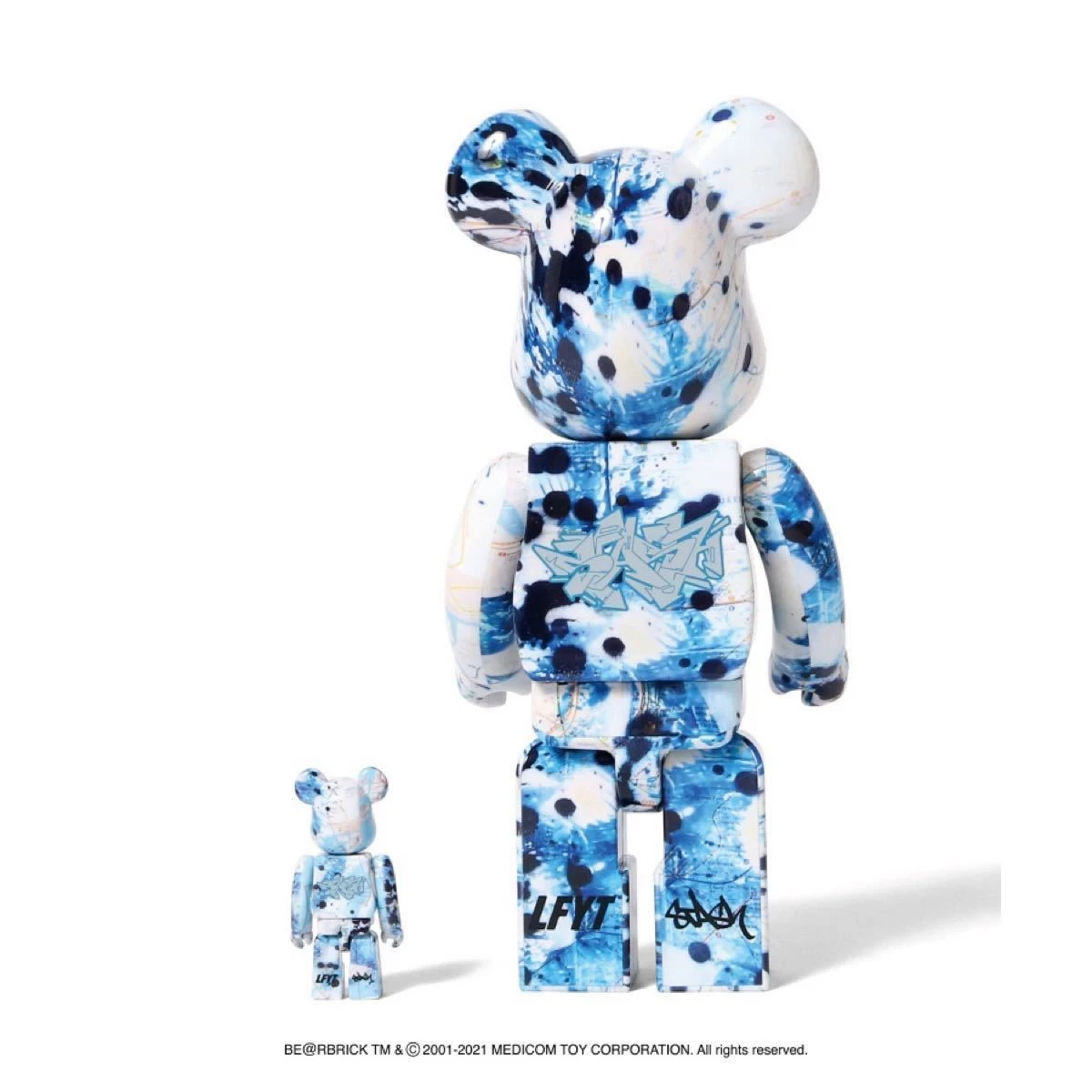 LFYT × STASH BE@RBRICK 100%&400%-