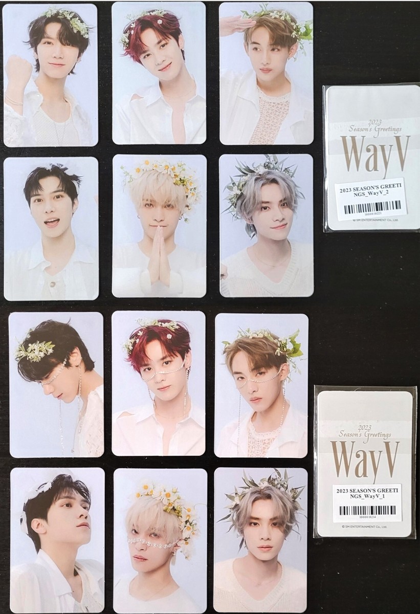 2023 SM SEASONS GREETING -NCT -SHINEE -SUPER -TVXQ -WAYV