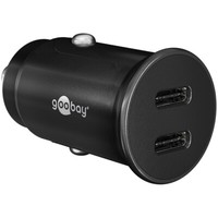 Goobay Dual-Usb-C™ Pd (Power Delivery) Auto-SchnellladegeräT (30 W) Schwarz