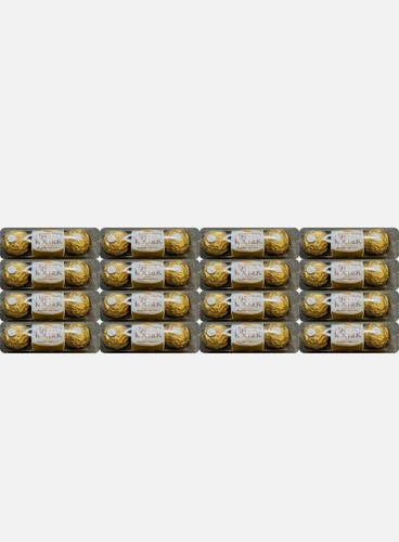 FERRERO ROCHER WRAPPED MILK CHOCOLATES FULL BOX 48(16 x 3 PACK) - Picture 3 of 3