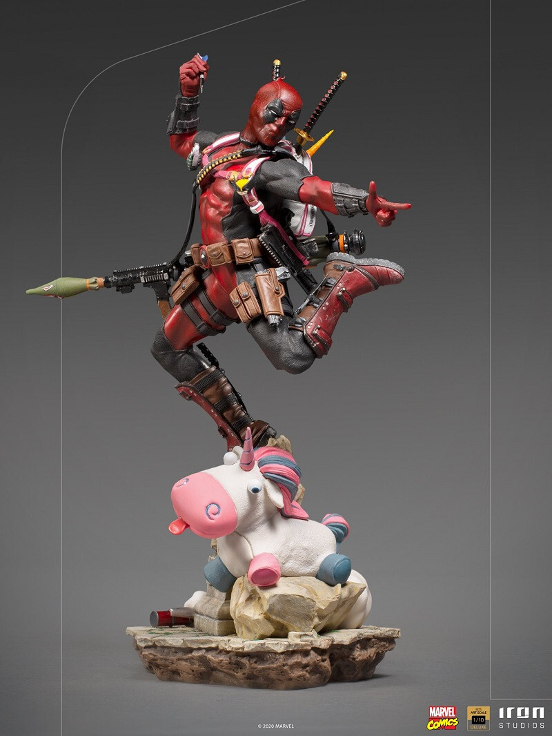 Iron Studios Deadpool Deluxe BDS Art Scale 1/10 - Marvel Comics | eBay