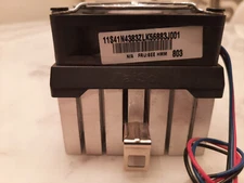 3 Wire TaiSol Cooling Fan 11S41N4383ZLK56883J001 w/ Heatsink