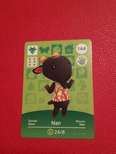 NAN ANIMAL CROSSING AMIIBO SERIES 2 CARD #168 TRACKED AU POST geniuine