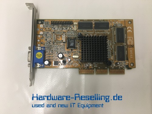 GRAPHIQUE GAINWARD NVIDIA RIVA TNT2 M64 32MB 9909-40 C-tm64/32m 64-BIT AGP EUR 22,18 - FR