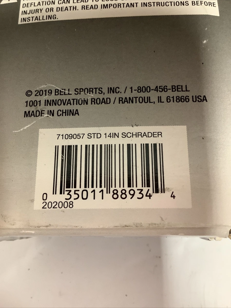 Bell sports 7064258 14 online in bicycle inner tube