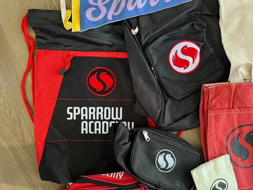 Netflix Umbrella Academy Production Made TV Prop Huge Sparrow Swag Lot - Picture 5 of 8
