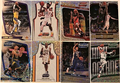 2018-19 Threads Basketball Dazzle Base / Jersey SP #1-#140 / Insert (You Pick)