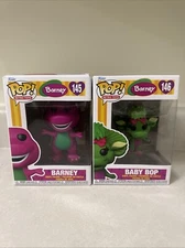Funko Pop! Barney #145 & Baby Bop #146 Bundle Pop Retro Toys!