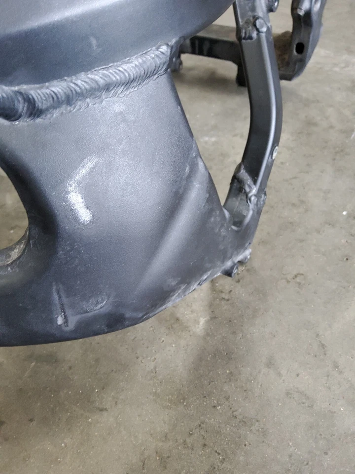 2004 04 03-04 本田 CBR600R CBR600 主框架底盘黑色 * 仅限 BOS* — 第 4/4 张图片