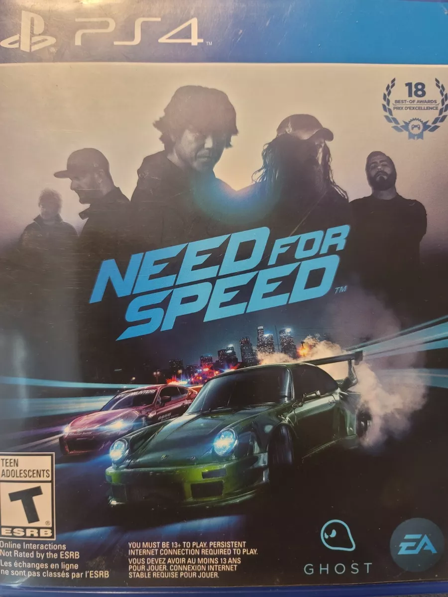 Need for Speed PlayStation 4 Car Racing Video Game PS4 New Free Shipping  14633368611