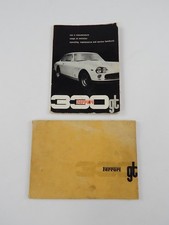 Original Ferrari 330 Gt Owners Parts Manuals Handbooks