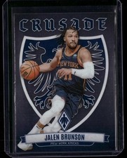2023-24 Panini Phoenix Jalen Brunson #11 Crusade Knicks