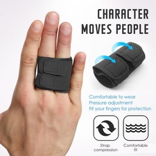 Finger Splint Brace Trigger Finger Support Fracture Fix Pain Relief Adjustable