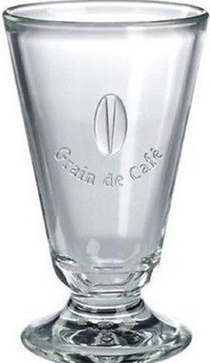 NEW La Rochere Grain de Cafe Coffee Glasses for Two (2) Glasses Bean Motif