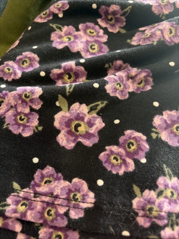 Lularoe Joy M Purple Floral