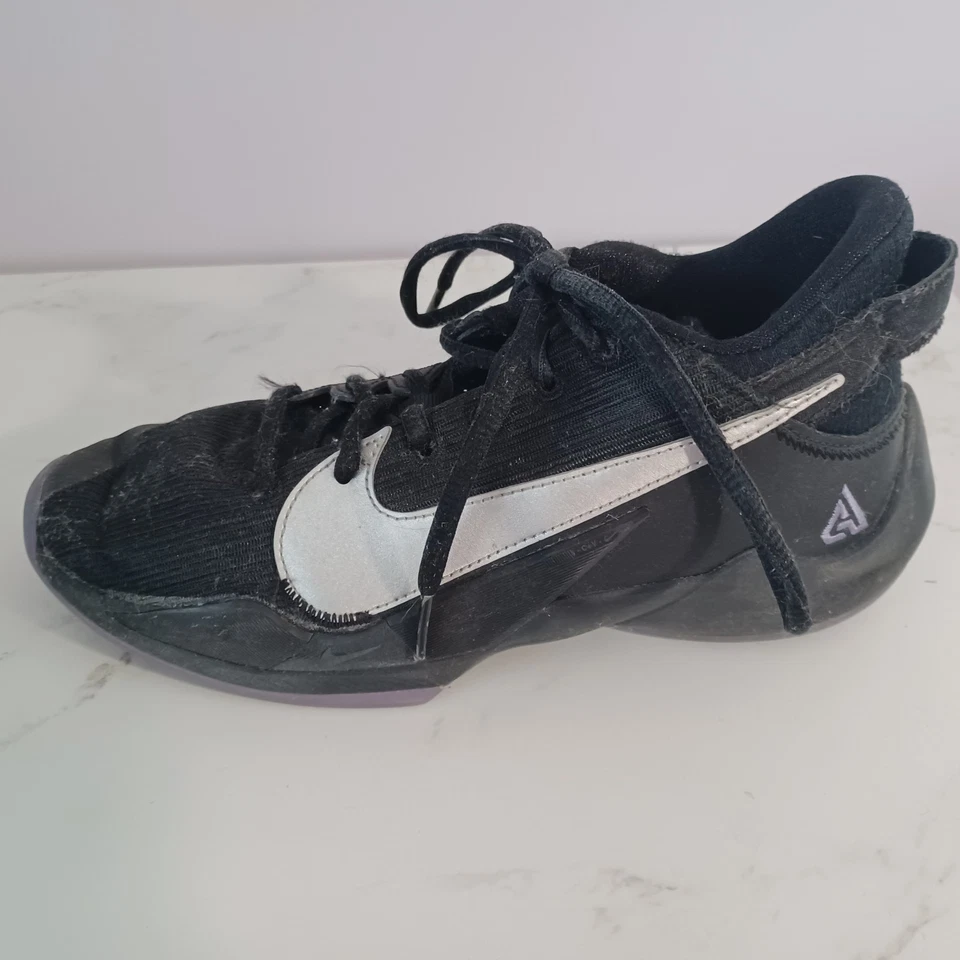 Nike Zoom Freak 2 Zapatos de Amatista Polvorienta 5Y Zapatillas de Baloncesto de Parte Superior Baja  Foto 4 de 4