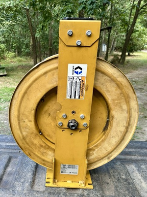 #ad Graco Model 224058 Overhead Lubricant Hose Reel 1800 PSI Rated 50 Grease Tube $100.00