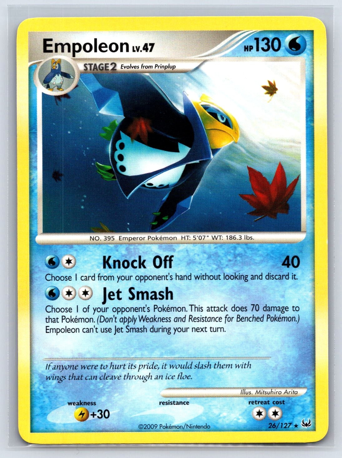 Empoleon Rare Platinum 26/127 LP