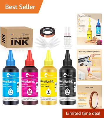 #ad Complete Sublimation Ink Refill Set with Essential Accessories for Creative Uses $37.99