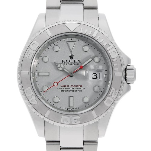 ROLEX Yacht master 16622 Silver P Number second hand mens