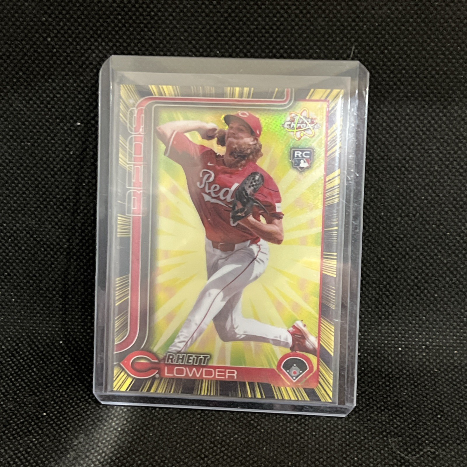 2025 Topps Chrome #RR-2 Cincinnati Reds Rhett Lowder Radiating Rookies Case Hit