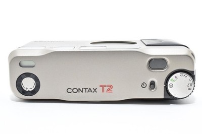 CONTAX T2 Carl Zeiss Sonnar 2.8/38 T Compact Film Camera Silver