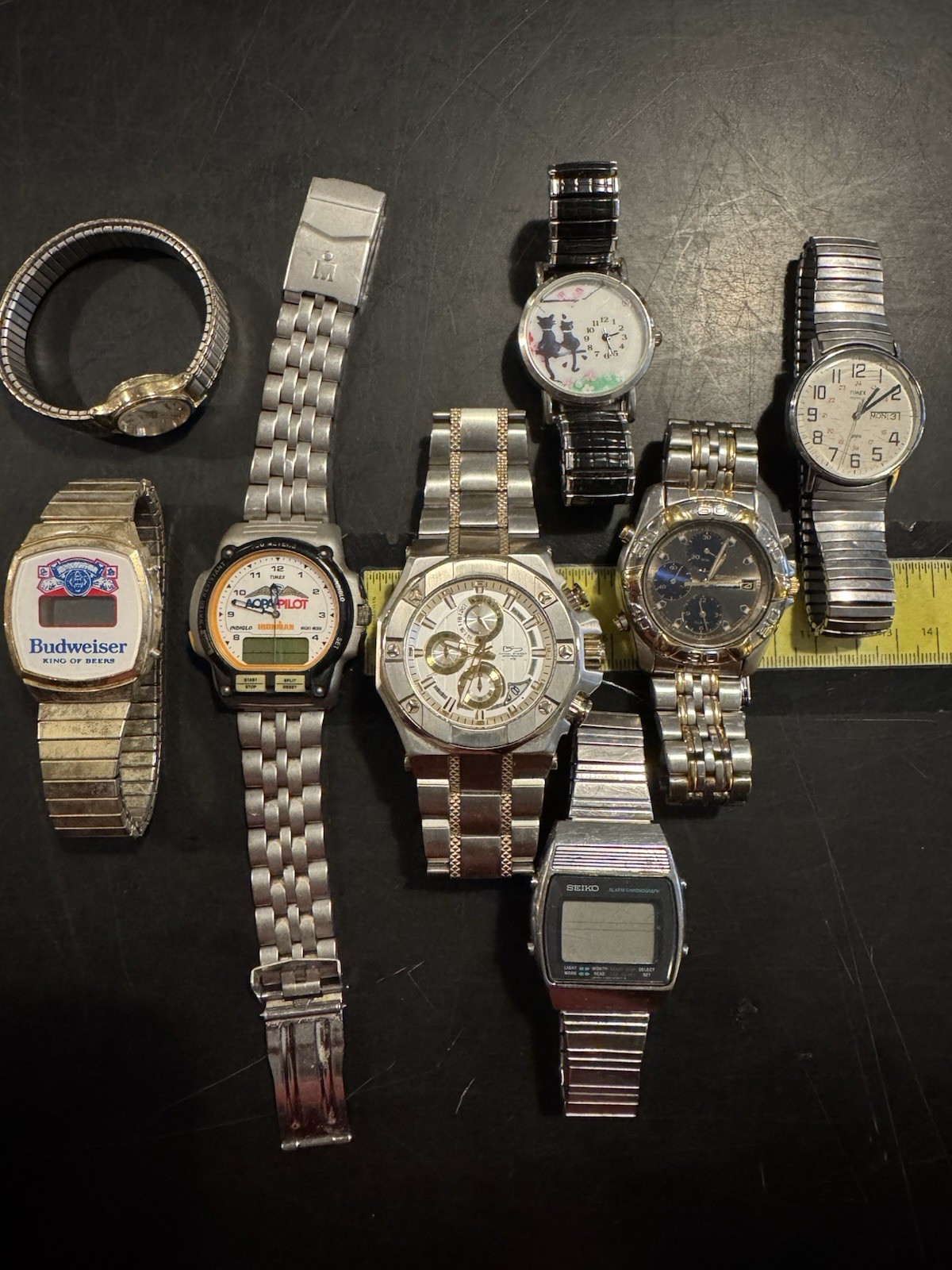Watch Lot - Seiko, Daniel Steiger, Timex