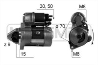 ERA Anlasser Starter 0.8Kw FüR Smart City-Coupe Cabrio 220517A