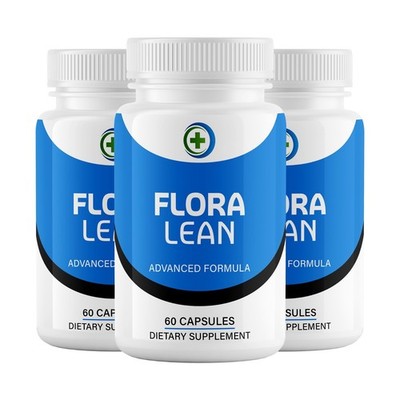 (3 Pack) Flora Lean Weight Loss Capsules FloraLean Advanced Support Formula 60ct