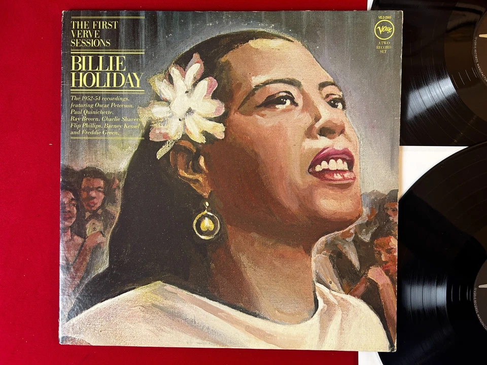 Billie Holiday – The First Verve Sessions - 1983? Verve Records – VE-2-2503 - NM - Image 2 of 4