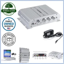 Mini Stereo Amplifier 2.1 Channel Car Home Speaker Power 40W Subwoofer RCA