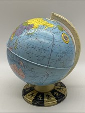 Black Vintage Original Antique World Globes & Celestial Globes for