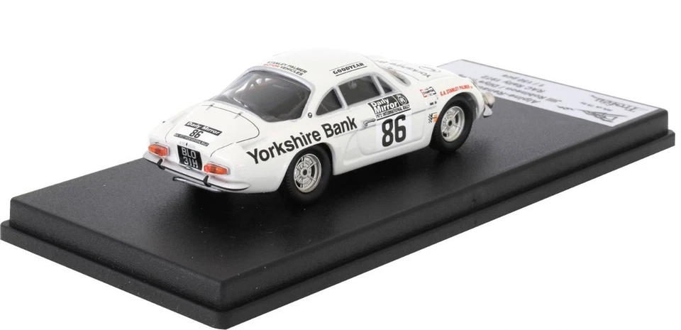TROFEU, RENAULT Alpine A110 #86 RAC rallye 1972 J.ROBINSON / D.RODGERS - Ediz... - Immagine 2 di 2