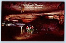 1960 Springfield Missouri Postal Fantástica Caverna Auditorio Sala Ku Klux Klan