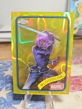 Bloodline 2025 Topps Chrome Marvel Yellow Lava Refractor #9