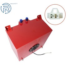 10 Gallon Aluminum Red Coated Racingdrifting Fuel Cell Gas Tank Level Sender 10 Gallon Aluminum Red Coated Racingdrifting Fuel Cell Gas Tank Level Sender