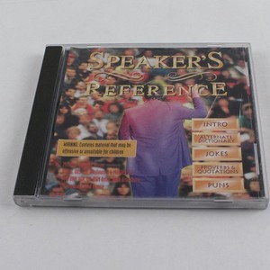 Speaker's Reference Interactive Multimedia Pursuits PC CD-ROM 1994