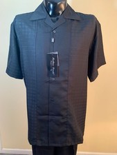    New Men's 2pc Walking Suit - Shirt  Pants Set Size XL  Free Matching Dres