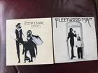 "FLEETWOOD MAC"  1975/1977  LOT OF 2 VINYL LP'S  RUMORS  CLASSIC ROCK  LYRICS